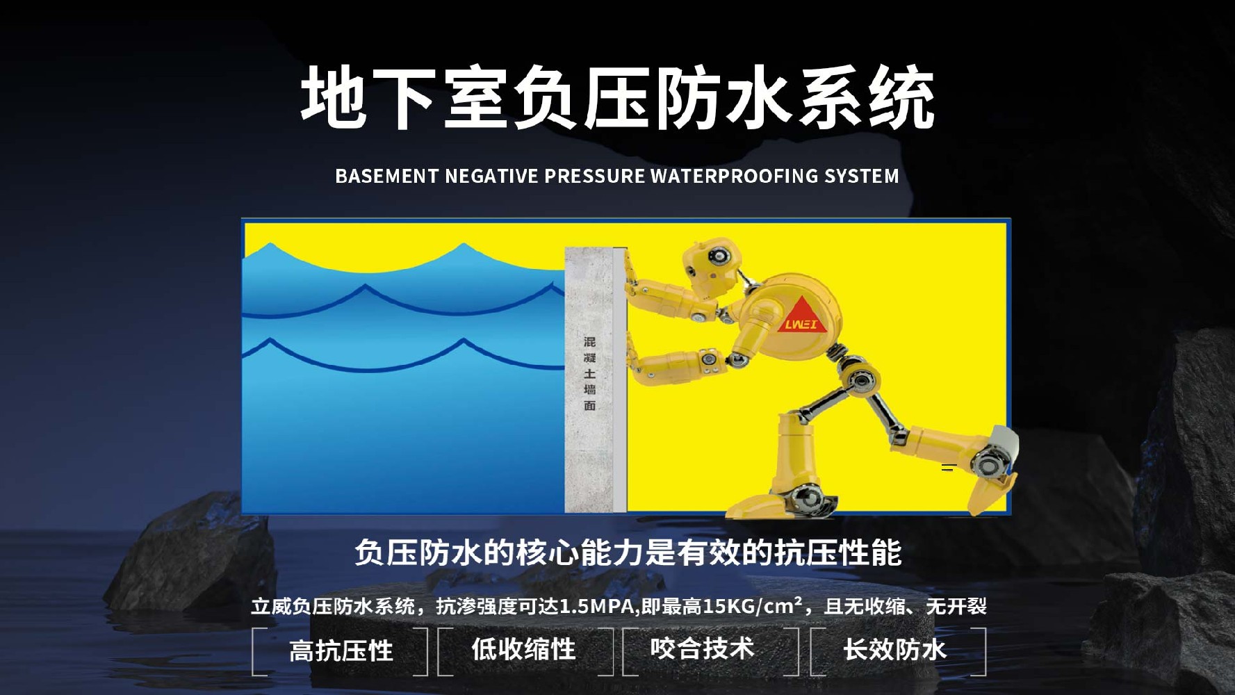 负压防水防潮系统